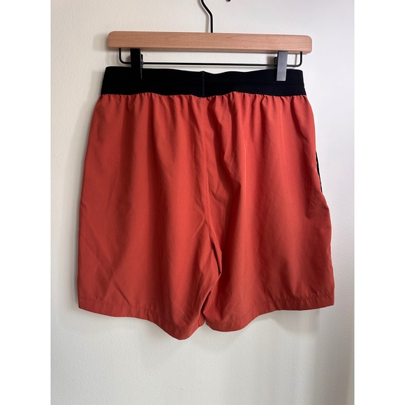 Rhone Men's Mako Tech Shorts Rust Baked Clay Athletic Gym Short Size M - Picture 6 of 7